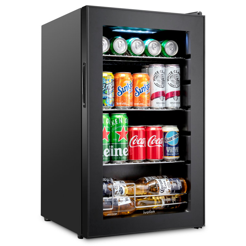 Ivation 101 Cans (12 oz.) Freestanding Beverage Refrigerator & Reviews